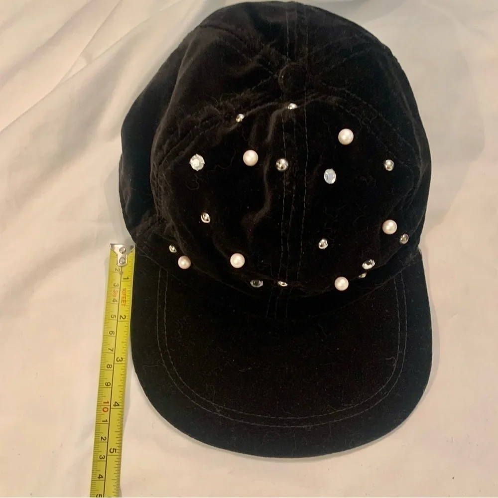 SET of 2 Fashion Hats Ballcap-Style w/ Bling & Lace Yehasso Stylish & Fun